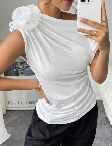 Bluza SHEIN, alb