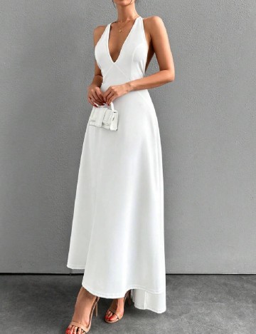 Rochie lunga SHEIN, alb