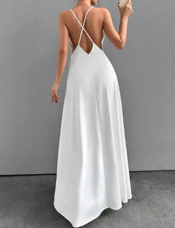Rochie lunga SHEIN, alb