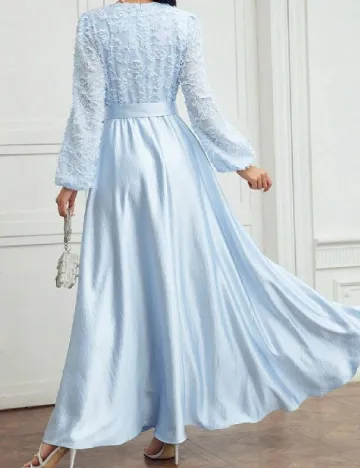 Rochie lunga MOTF, albastru