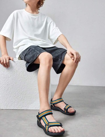 Sandale Shein Kids, mix culori