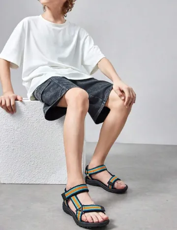 Sandale Shein Kids, mix culori