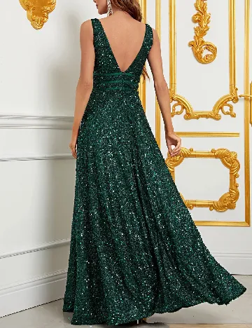 Rochie lunga Faeriesty, verde