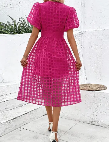 Rochie medie SHEIN, roz