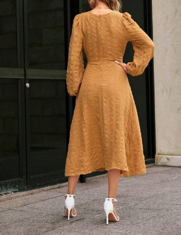 Rochie medie SHEIN, maro