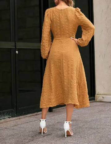 Rochie medie SHEIN, maro