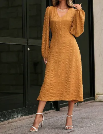 Rochie medie SHEIN, maro
