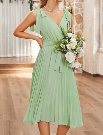 Rochie medie SHEIN, verde