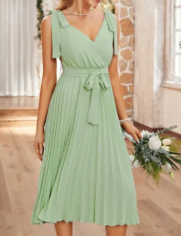 Rochie medie SHEIN, verde