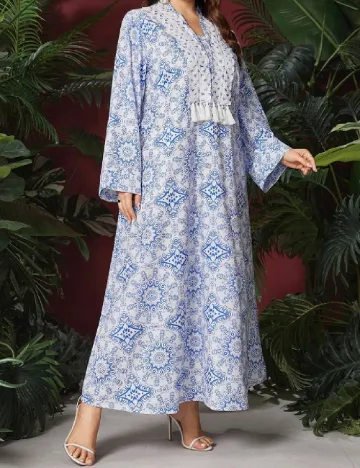 Rochie lunga SHEIN CURVE, albastru