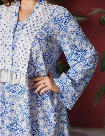 Rochie lunga SHEIN CURVE, albastru