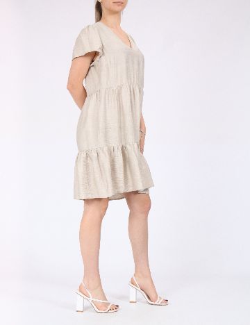 Rochie scurta Vero Moda, bej