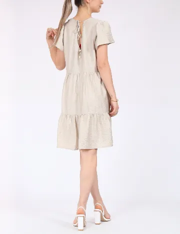 Rochie scurta Vero Moda, bej