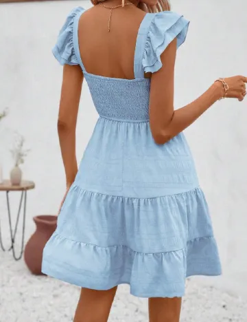 Rochie scurta SHEIN, bleu
