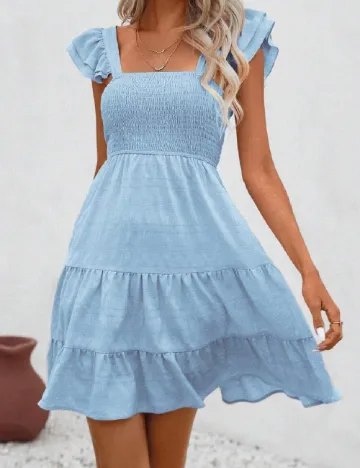 Rochie scurta SHEIN, bleu