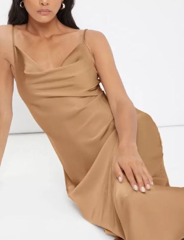 Rochie medie SHEIN, maro