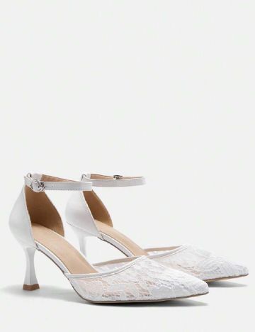 Pantofi SHEIN, alb