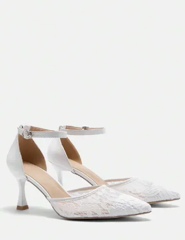 Pantofi SHEIN, alb