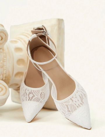 Pantofi SHEIN, alb