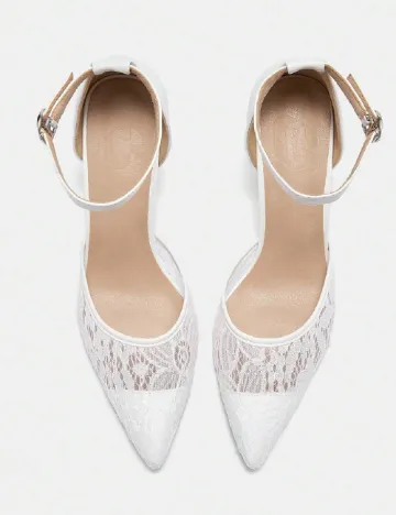 Pantofi SHEIN, alb