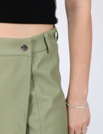 Fusta pantalon Only, verde
