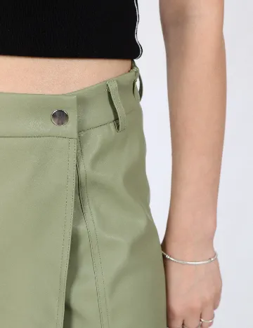 Fusta pantalon Only, verde