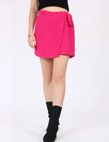 Fusta pantalon Vero Moda, roz
