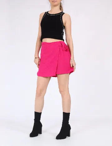 Fusta pantalon Vero Moda, roz