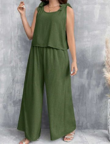 Compleu SHEIN CURVE, verde