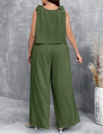 Compleu SHEIN CURVE, verde