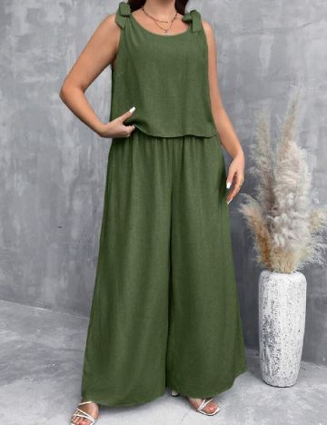 Compleu SHEIN CURVE, verde