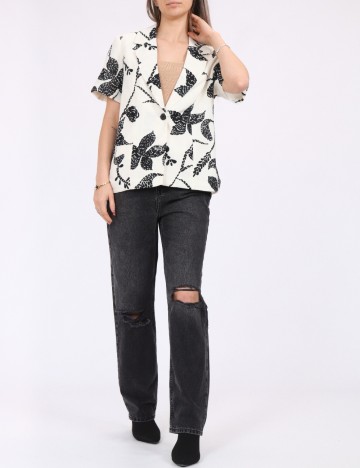 Sacou Vero Moda, alb