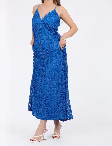 Rochie lunga Vero Moda, albastru