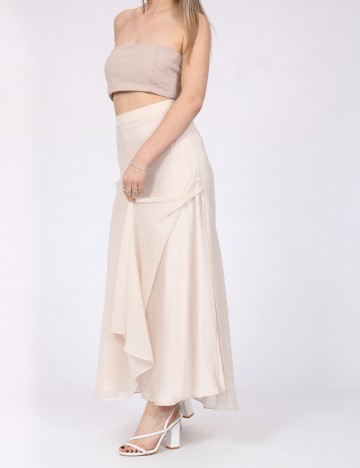 Fusta Vero Moda, bej