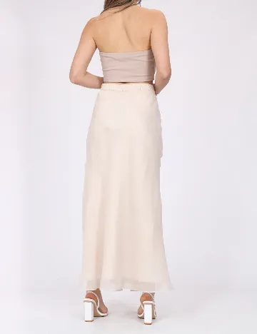 Fusta Vero Moda, bej