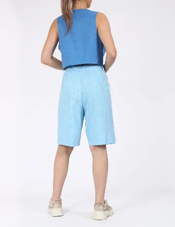 Pantaloni scurti Vero Moda, bleu