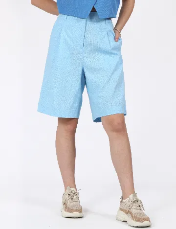 Pantaloni scurti Vero Moda, bleu