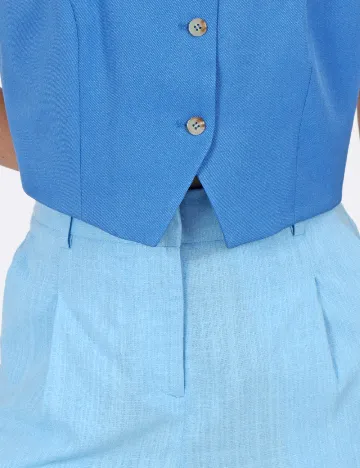 Pantaloni scurti Vero Moda, bleu