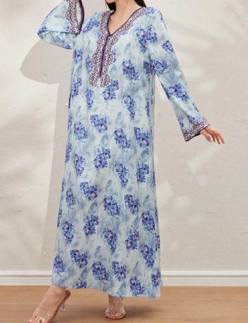 Rochie lunga SHEIN, albastru
