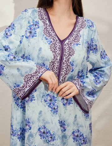 Rochie lunga SHEIN, albastru