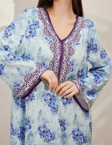 Rochie lunga SHEIN, albastru