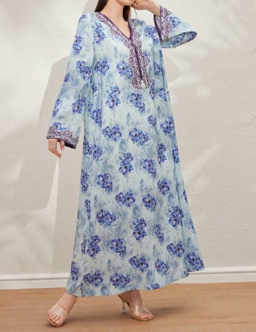Rochie lunga SHEIN, albastru