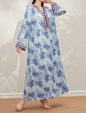 Rochie lunga SHEIN, albastru