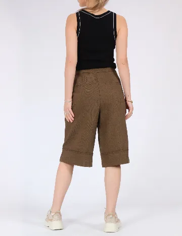 Pantaloni scurti Only, maro