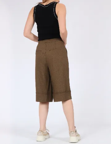 Pantaloni scurti Only, maro