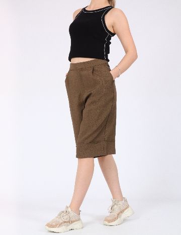 Pantaloni scurti Only, maro