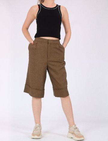 Pantaloni scurti Only, maro