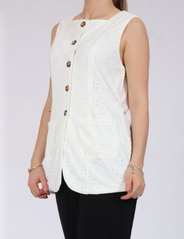 Vesta Vero Moda, alb