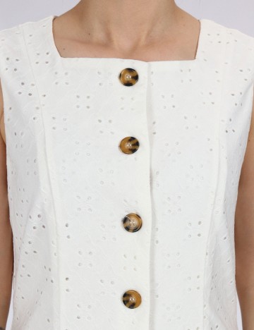 Vesta Vero Moda, alb