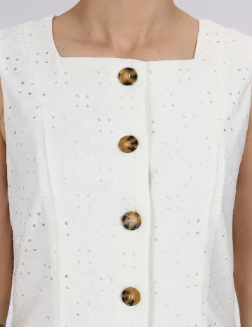 Vesta Vero Moda, alb